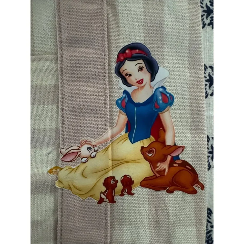 Disney Snow White Striped Custom Made Trader Joes Mini Tote
